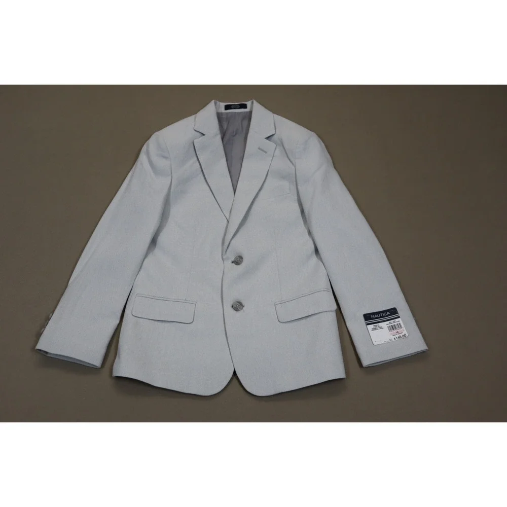 Nautica Big Boys Grey Suit‎ Top Size  10